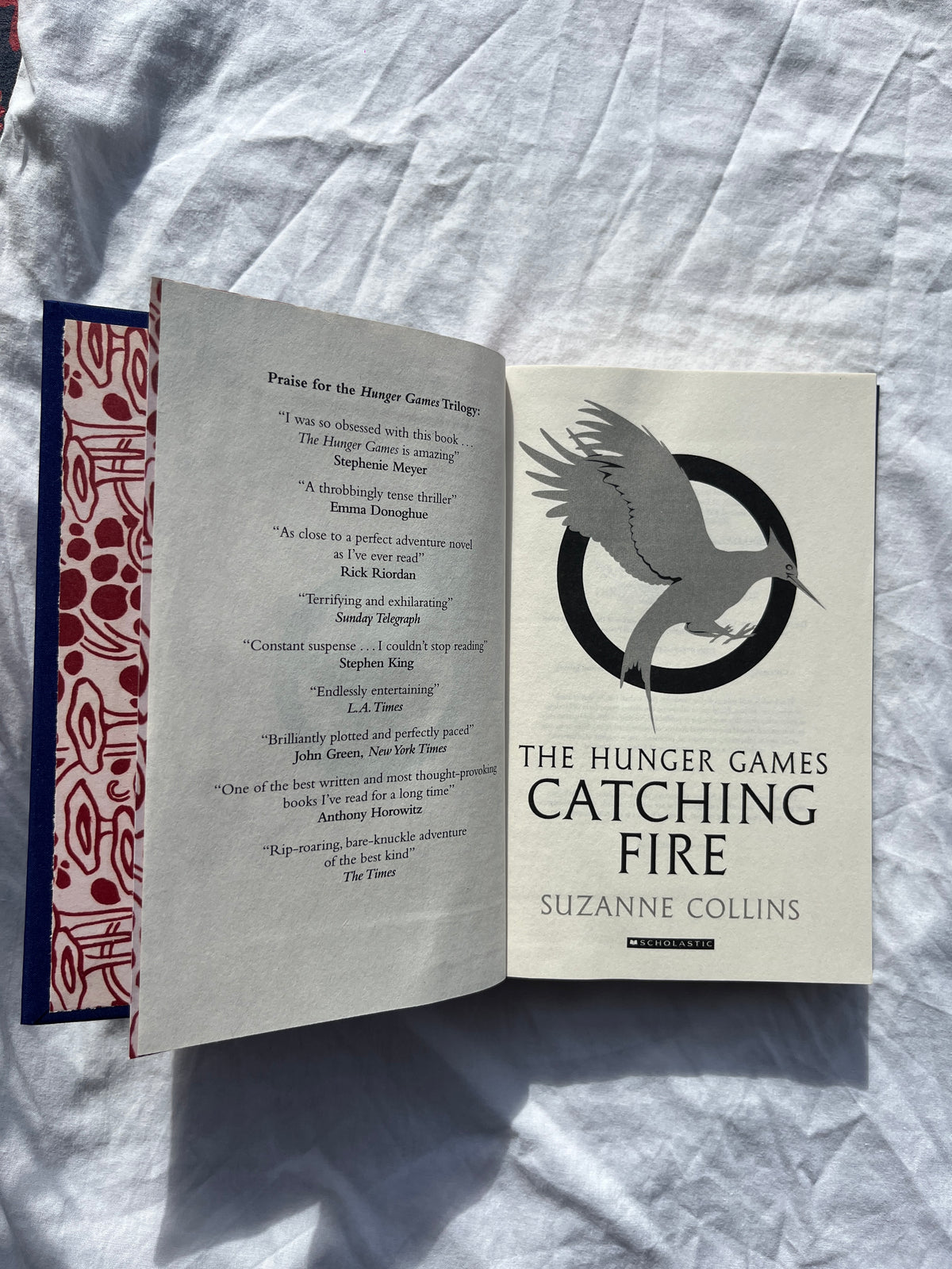 Catching Fire | Handcrafted Special Edition Rebind | The Hunger Games Series