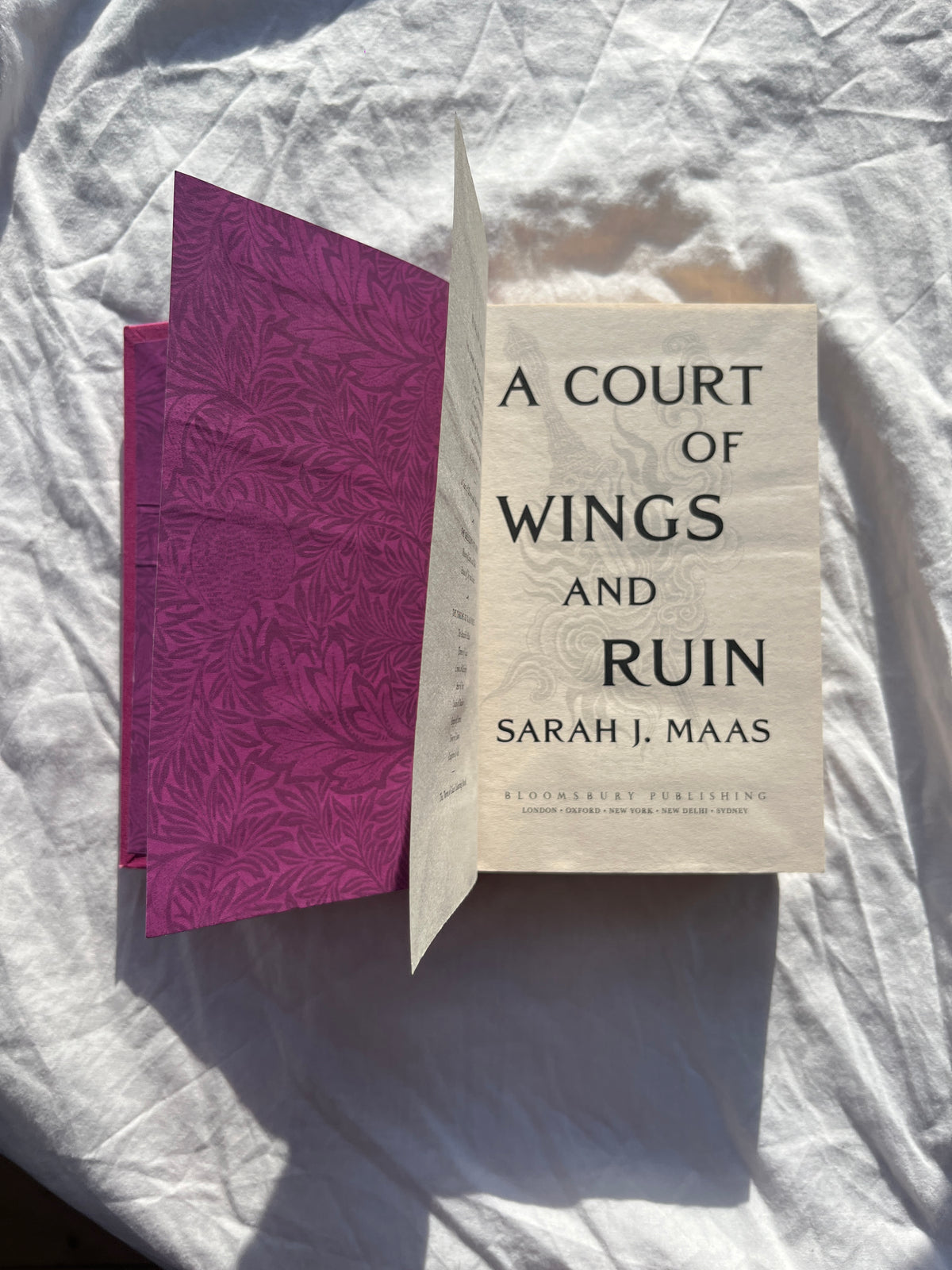 A Court of Wings and Ruin | Handcrafted Special Edition Rebind | ACOTAR Series
