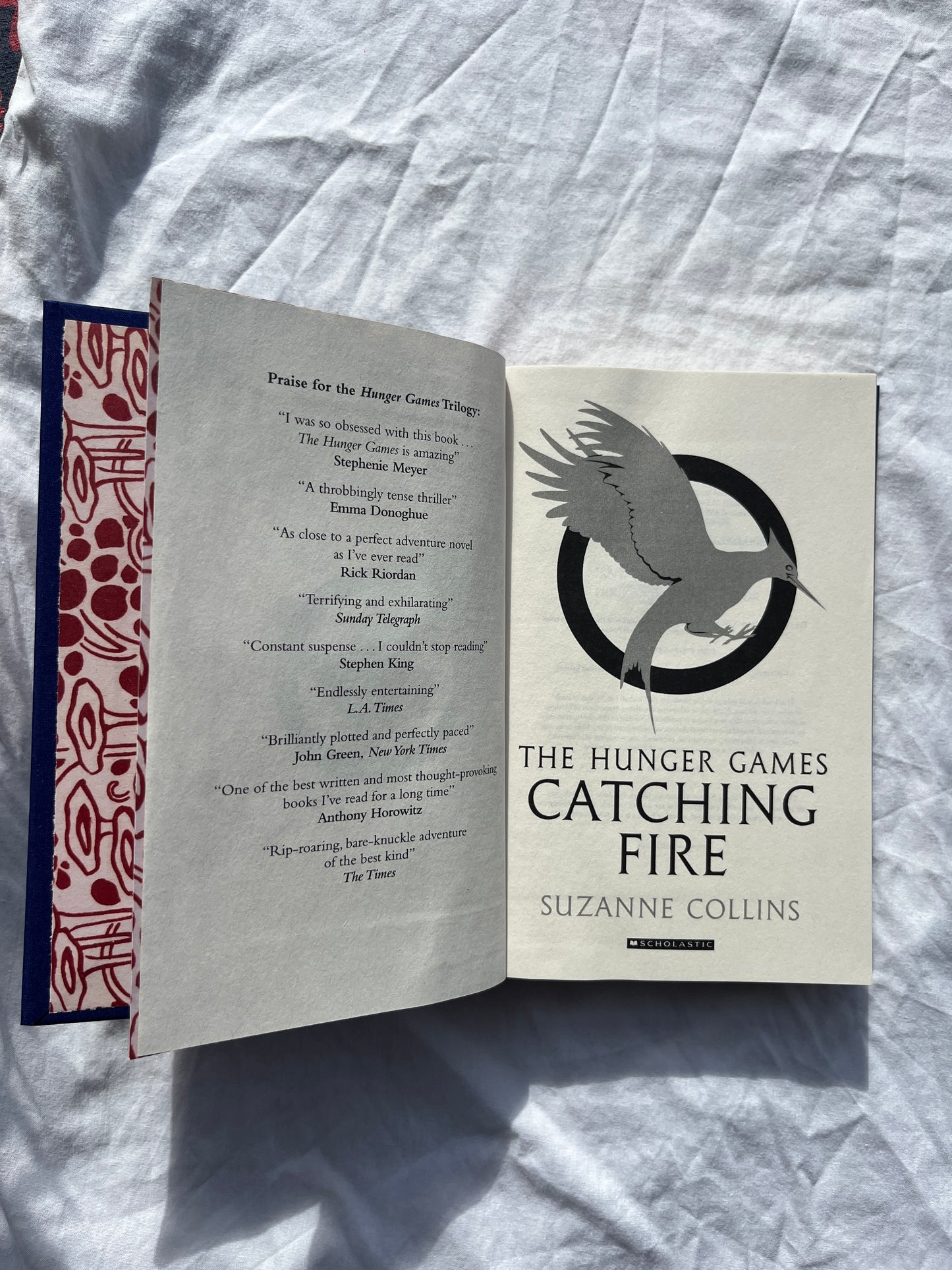 Catching Fire | Handcrafted Special Edition Rebind | The Hunger Games Series
