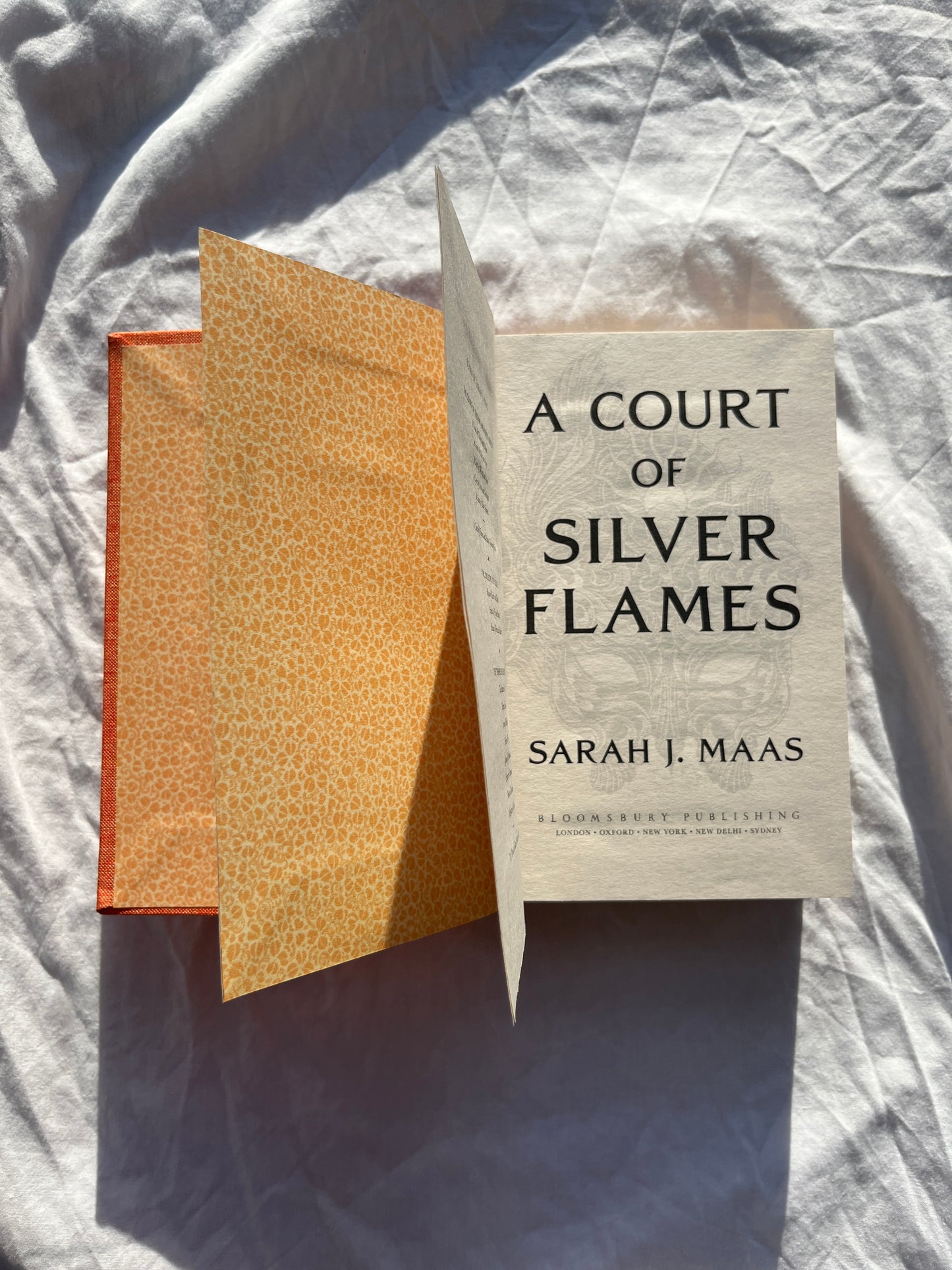 A Court of Silver Flames | Handcrafted Special Edition Rebind | ACOTAR Series